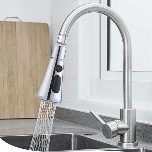 Universal Faucet Sprayer - 3 Modes, 360° Rotation